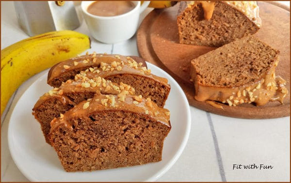 Pan proteico de banana
